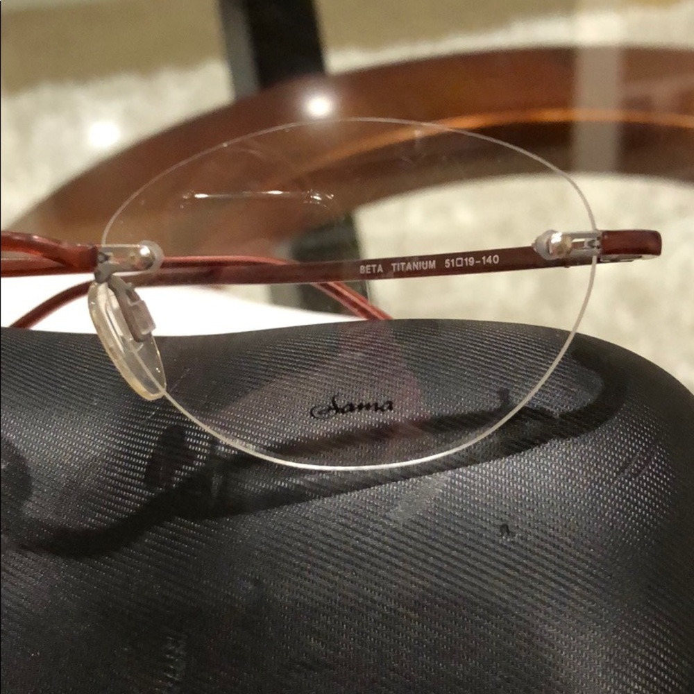 Sama Rimless Designer Eyewear - Picture 2 of 8